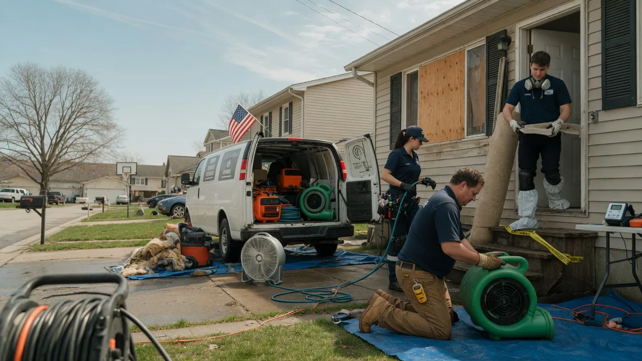 Water Damage Restoration in Guilford, IN near me